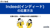 Indeed(インディード)の応募方法！web応募の流れも徹底解説！